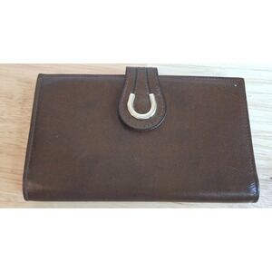 Vintage Rolfs Cowhide Leather Wallet Burgundy Clutch 7x4 American Classic